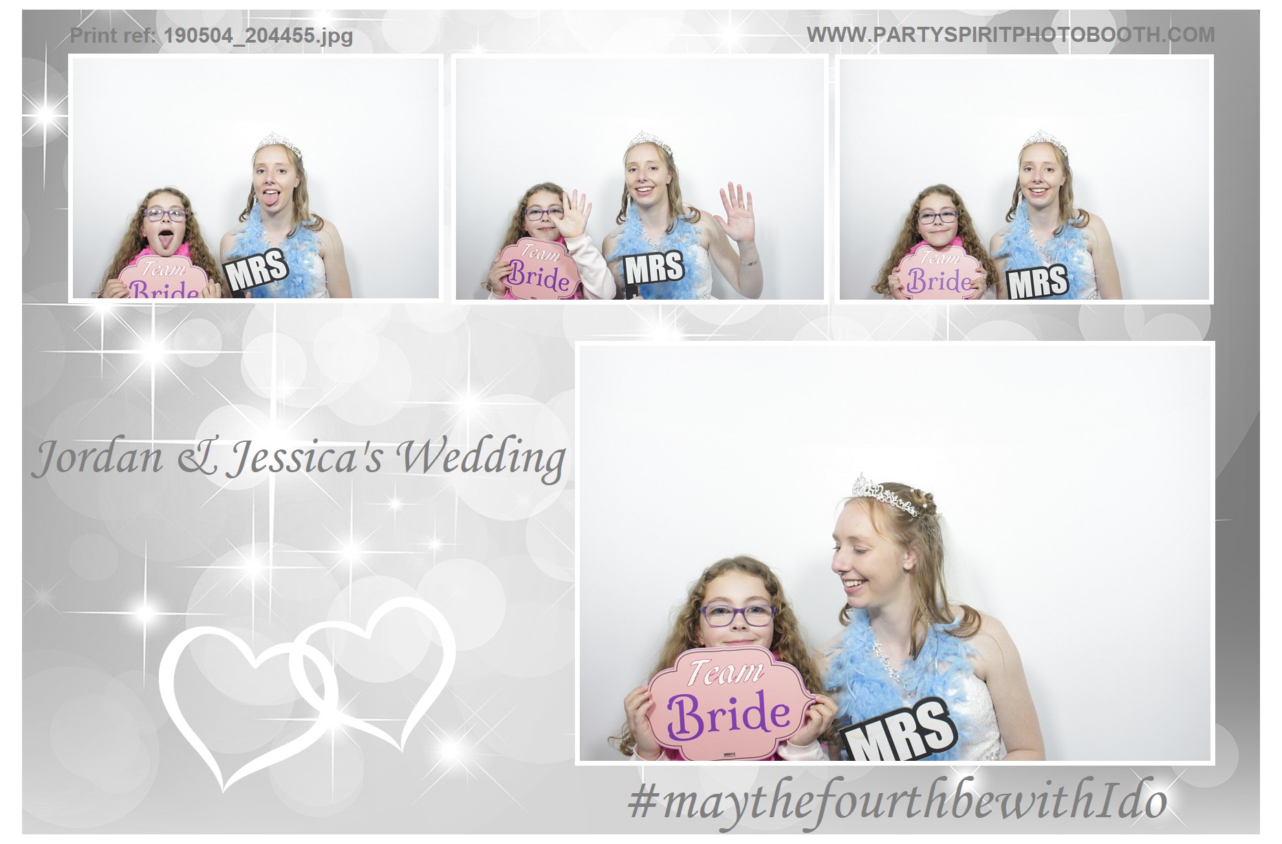 Jordan and Jessica's Wedding | View more photos from the event at gallery.partyspiritphotobooth.com/u/PartySpiritPhotoBooth/Jordan-and-Jessicas-Wedding